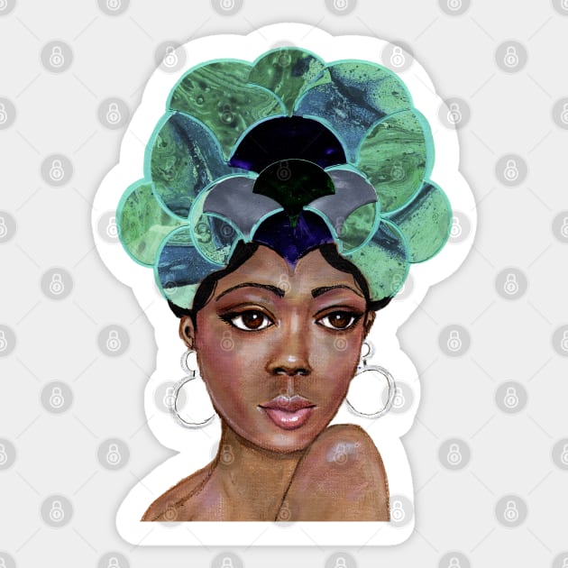 Queen Neptune Sticker by Asheartology